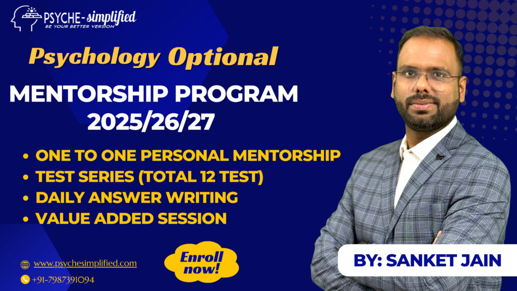 psychology mentorship program