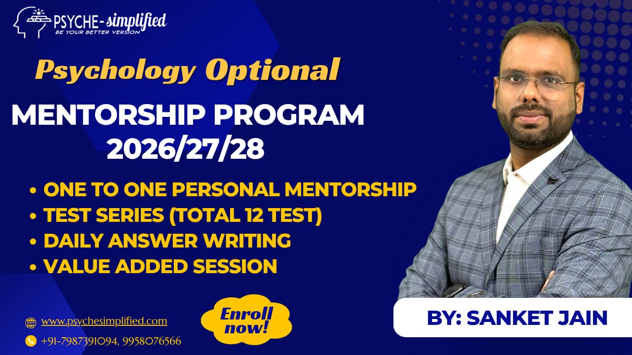 psychology mentorship course