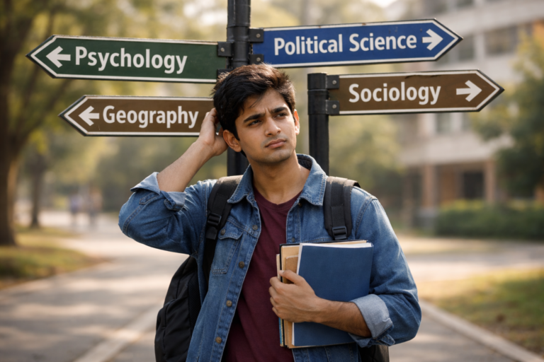 upsc aspirant confused choosing optional subject with multiple options